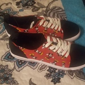 Torrid size 8.5 mickey mouse sneakers